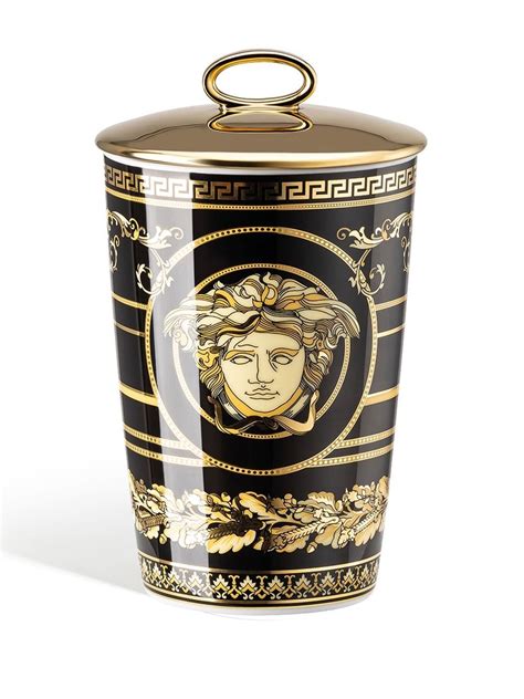 colori tipici versace per candele|Versace Candela Virtus in stampa,rosso .